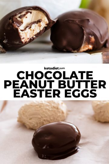 Best Chocolate Peanut Butter Keto Easter Eggs Recipe