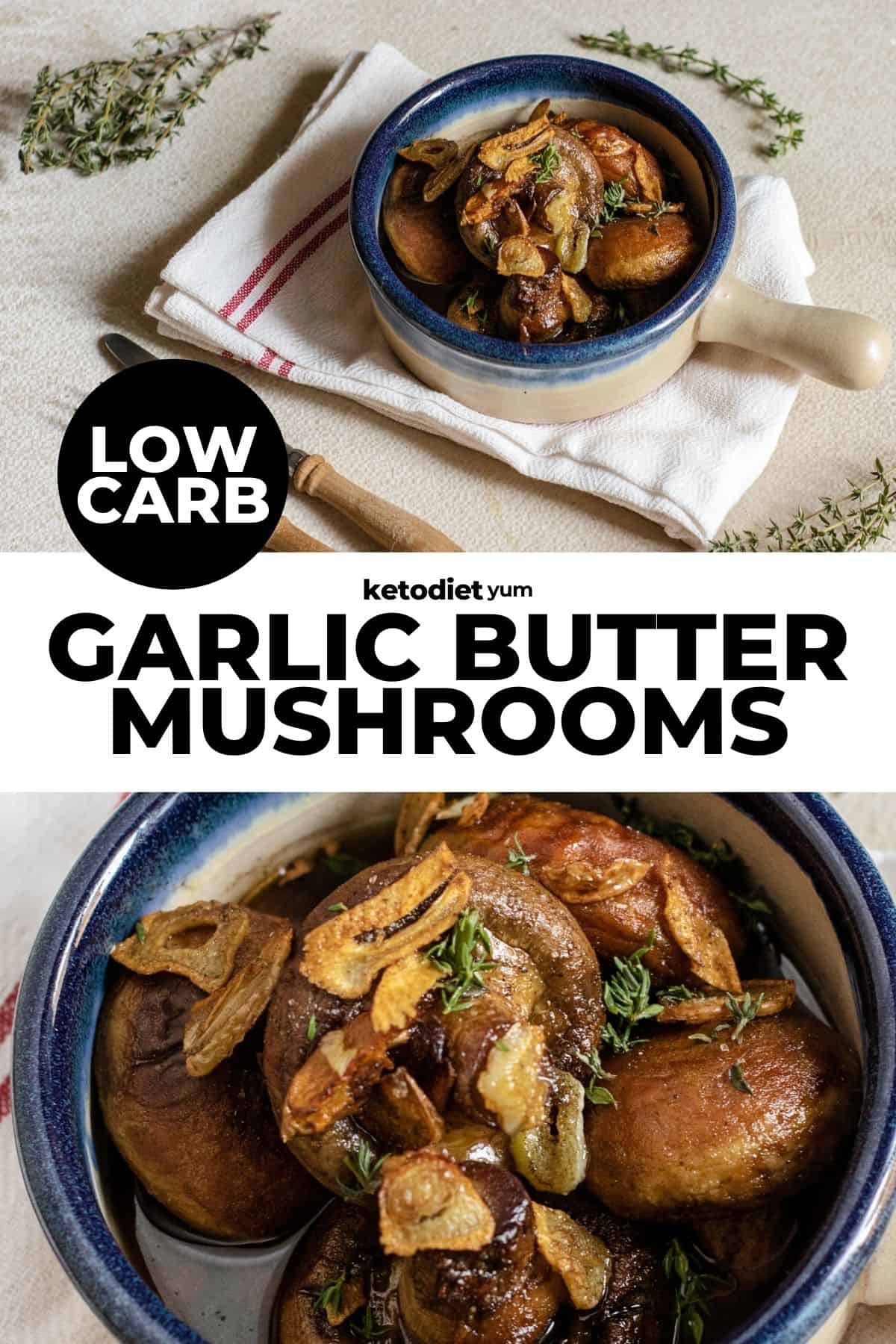 Best Garlic Butter Keto Mushrooms Recipe