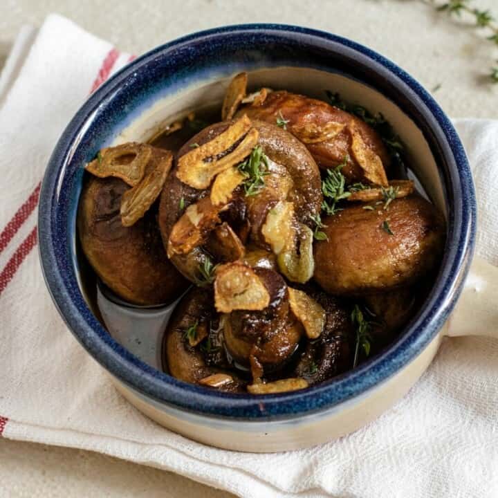 Garlic Butter Keto Mushrooms With 4 Ingredients Keto Yum