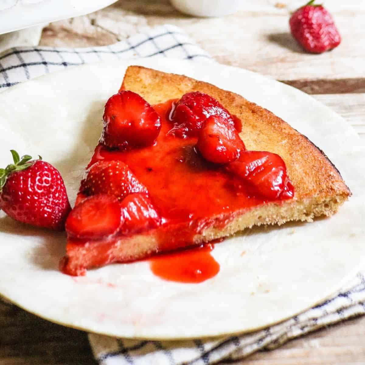 Keto Strawberry Cream Cheese Tart Keto Strawberry Cream Cheese Tart