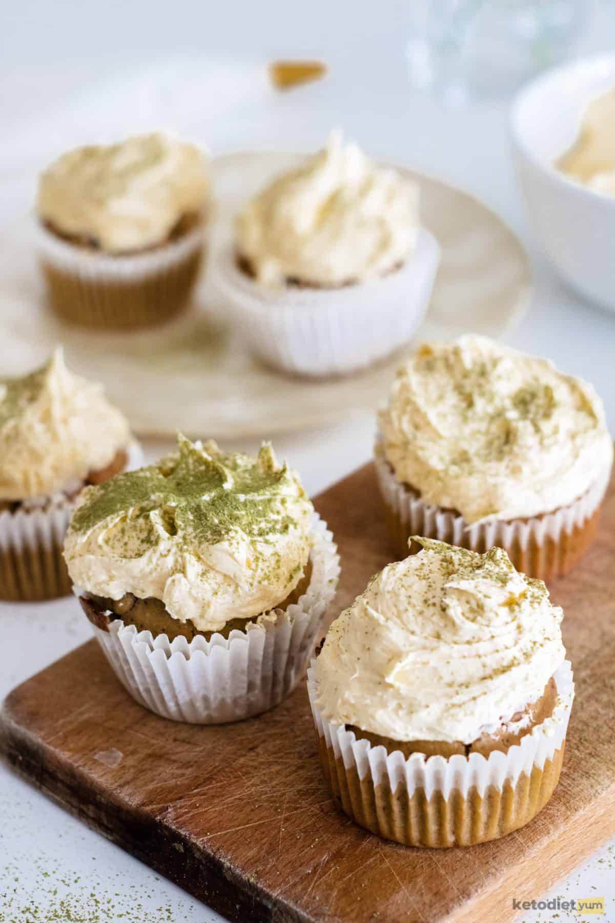 Matcha Tea Cupcakes