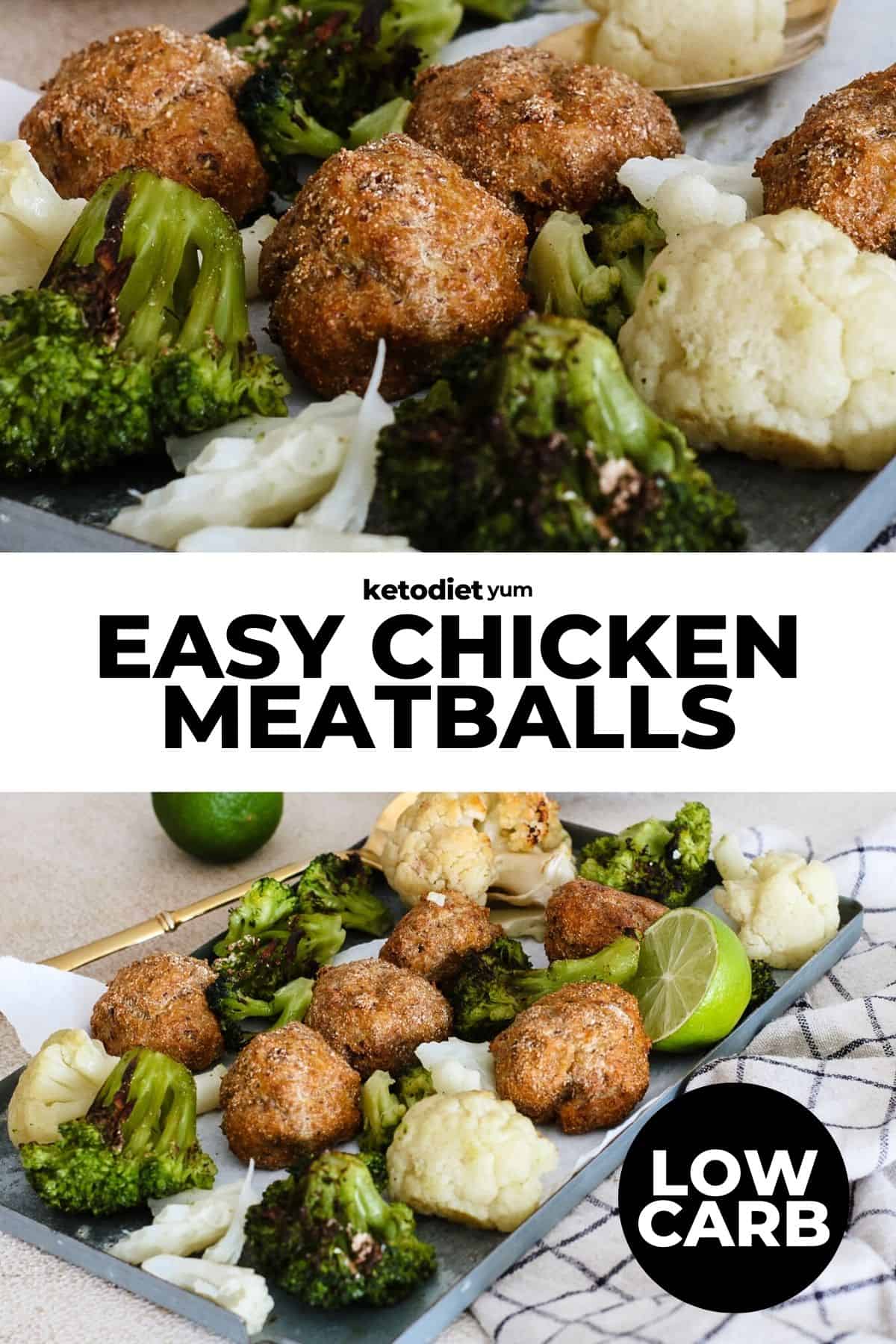 Best Easy Keto Chicken Meatballs Recipe