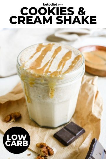 Best Keto Cookies and Cream Milkshake Recipe