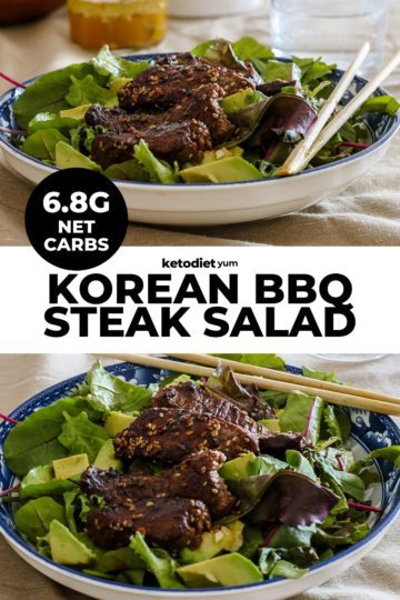 Best Korean BBQ Steak Salad Recipe