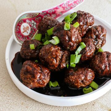 Kung Pao Meatballs