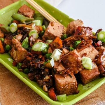 Easy Tofu Stir Fry (Vegetarian/Keto)