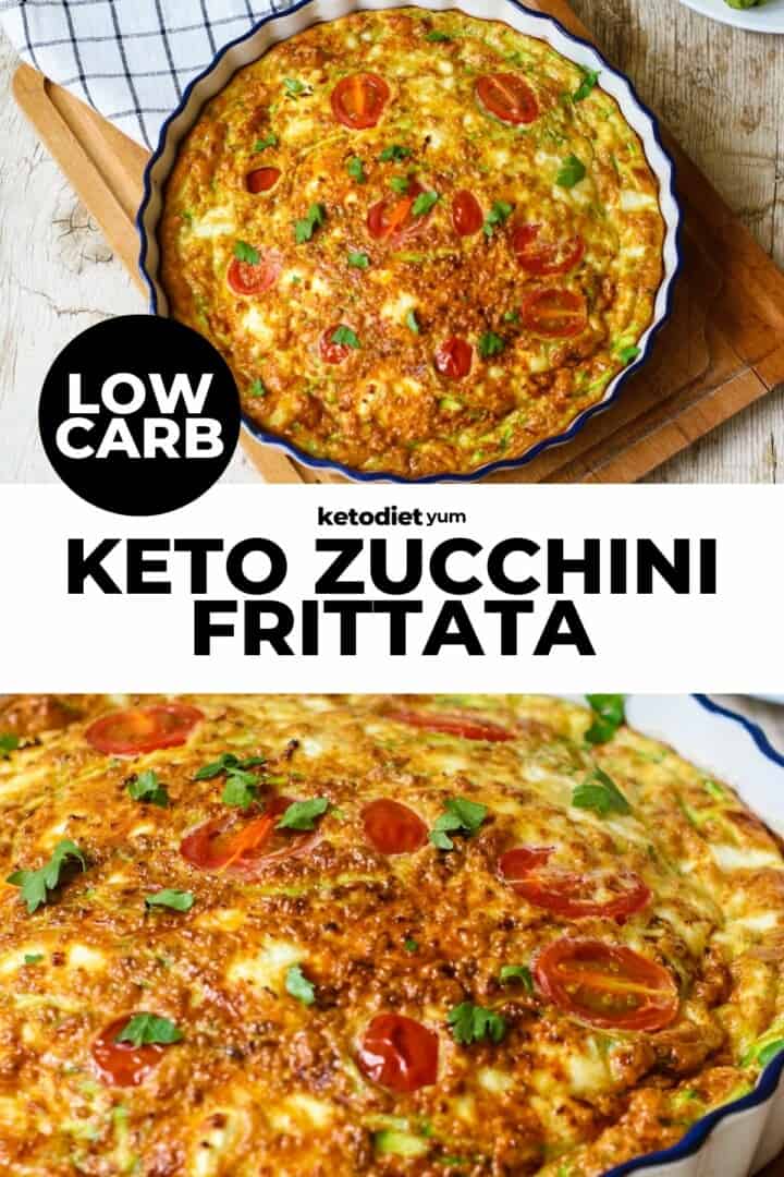 Best Keto Frittata with Zucchini and Goat Cheese Recipe