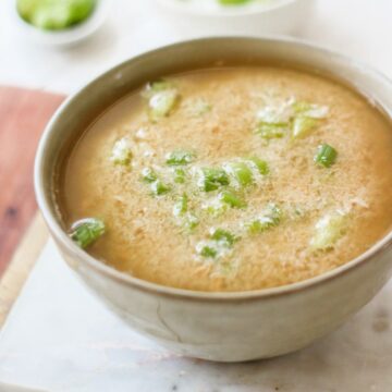 Keto Egg Drop Soup Recipe