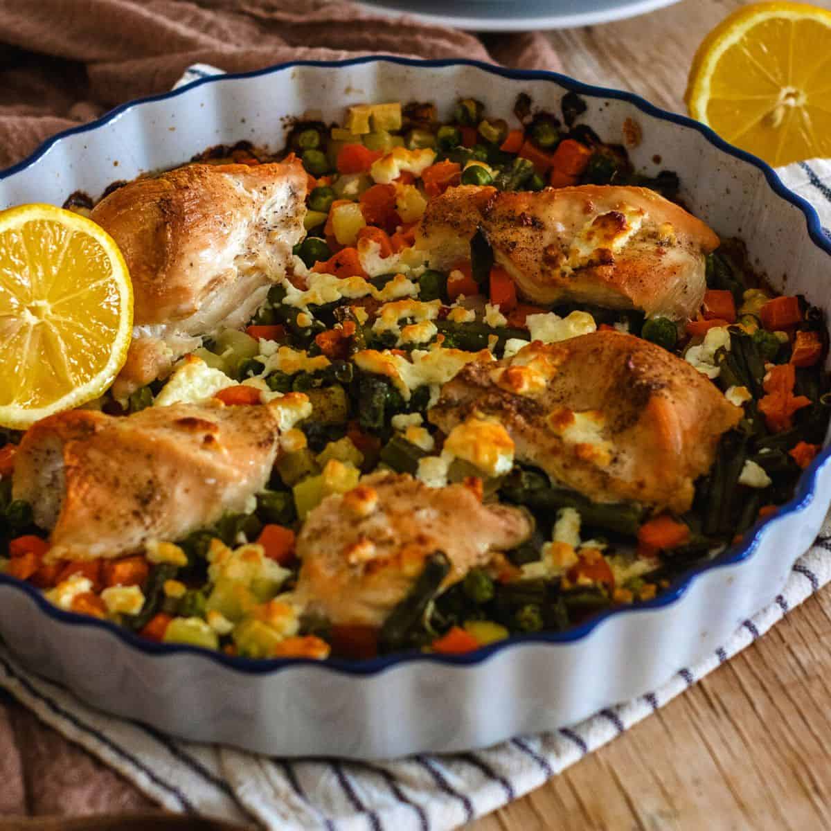 Roasted Chicken and Vegetables