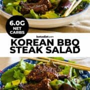Korean BBQ Steak Salad Recipe