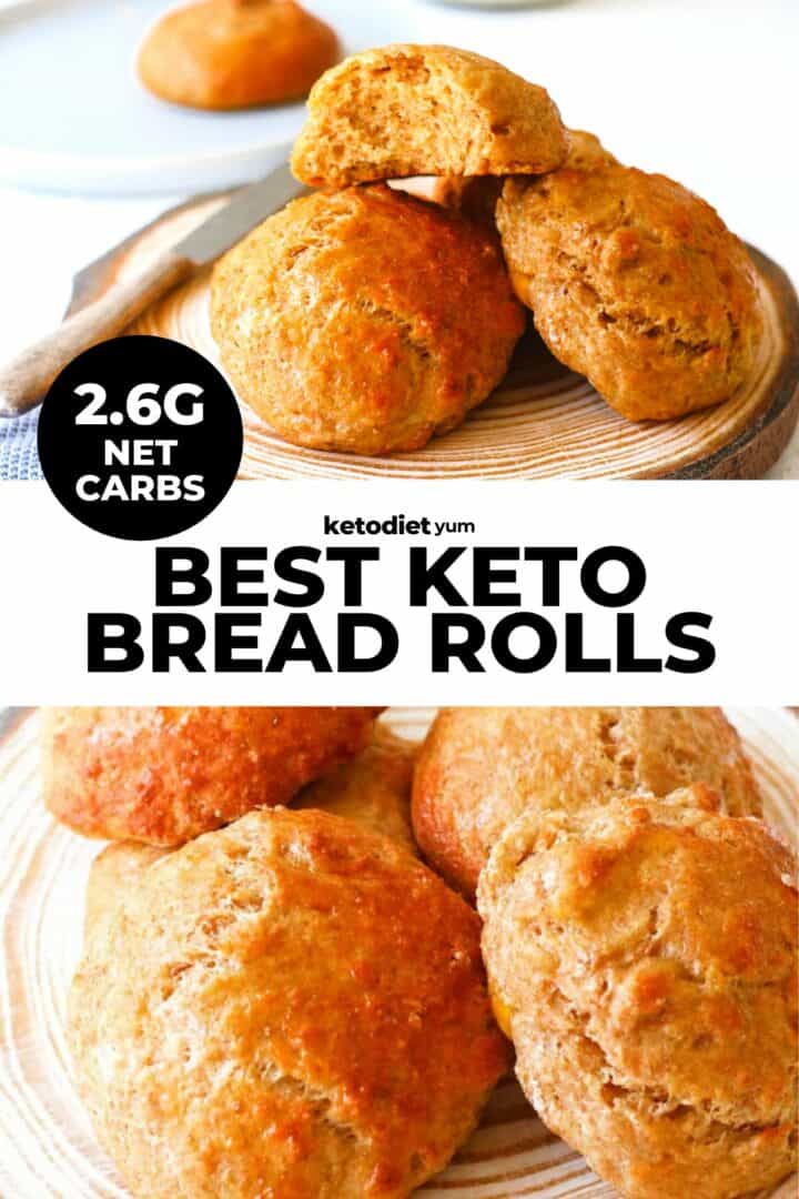 Keto Bread Rolls Recipe