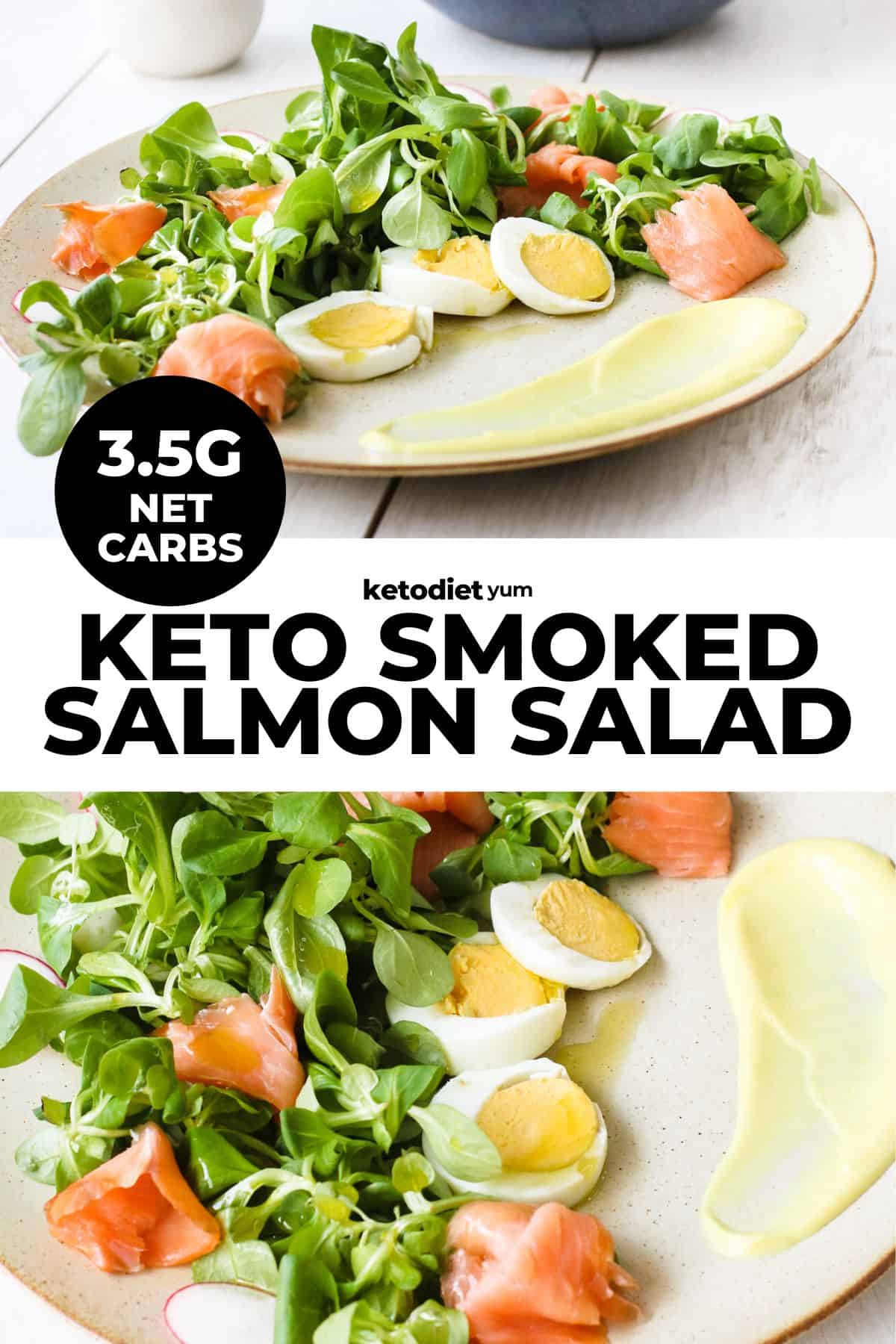 Best Smoked Salmon with Valerian and Radish Salad Recipe