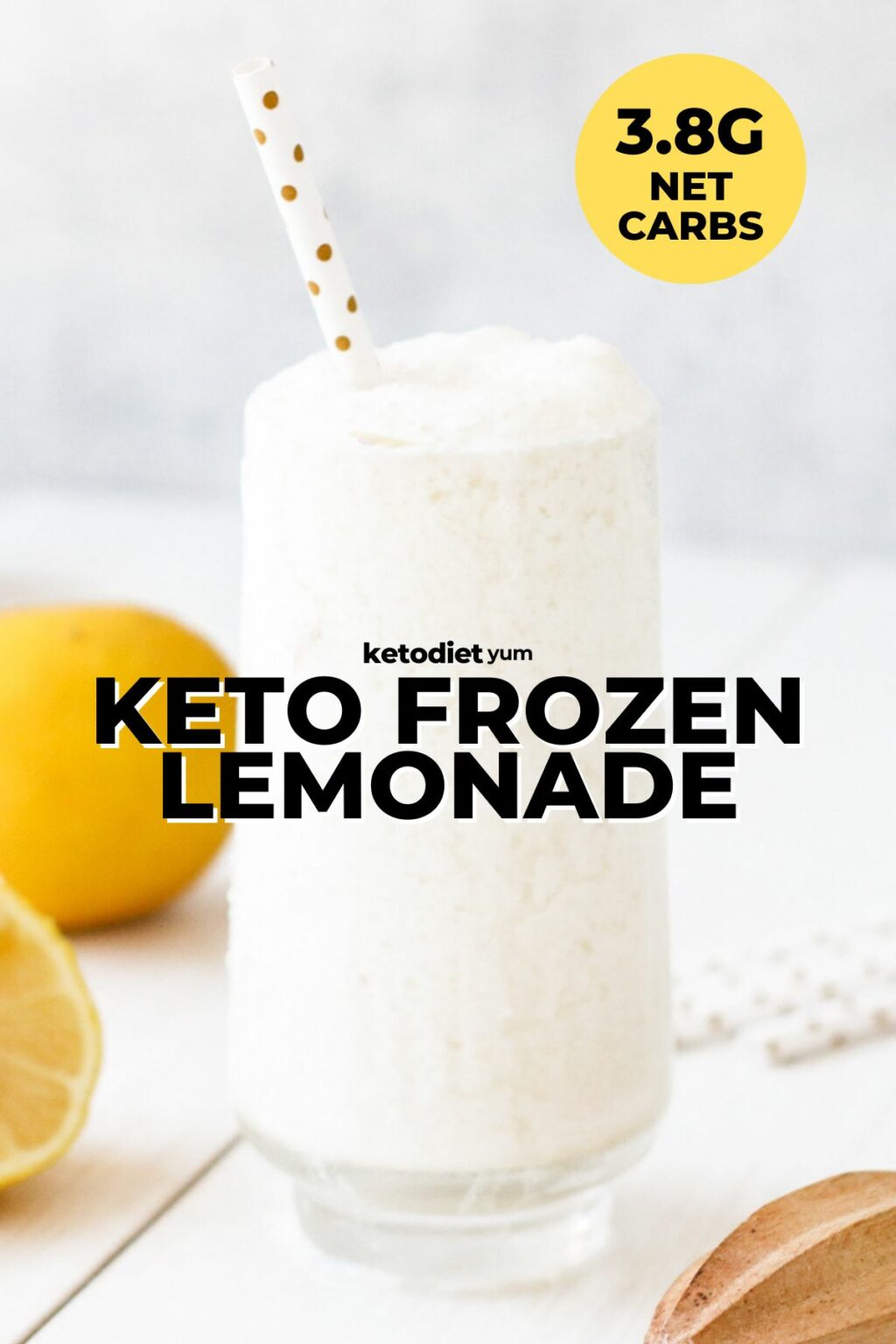 Sugar Free Frozen Lemonade Keto Diet Yum