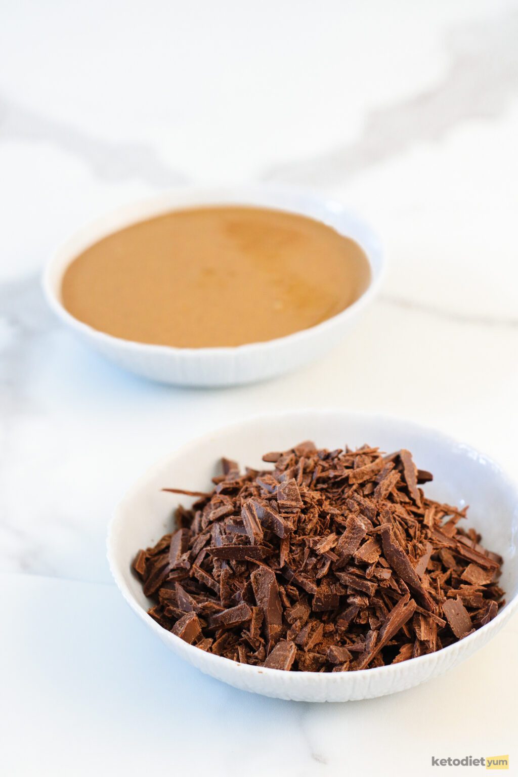 Keto Chocolate Peanut Butter Fudge (Only 2 Ingredients)