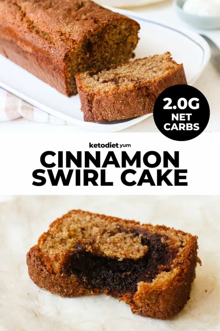 Best Keto Cinnamon Swirl Cake Recipe
