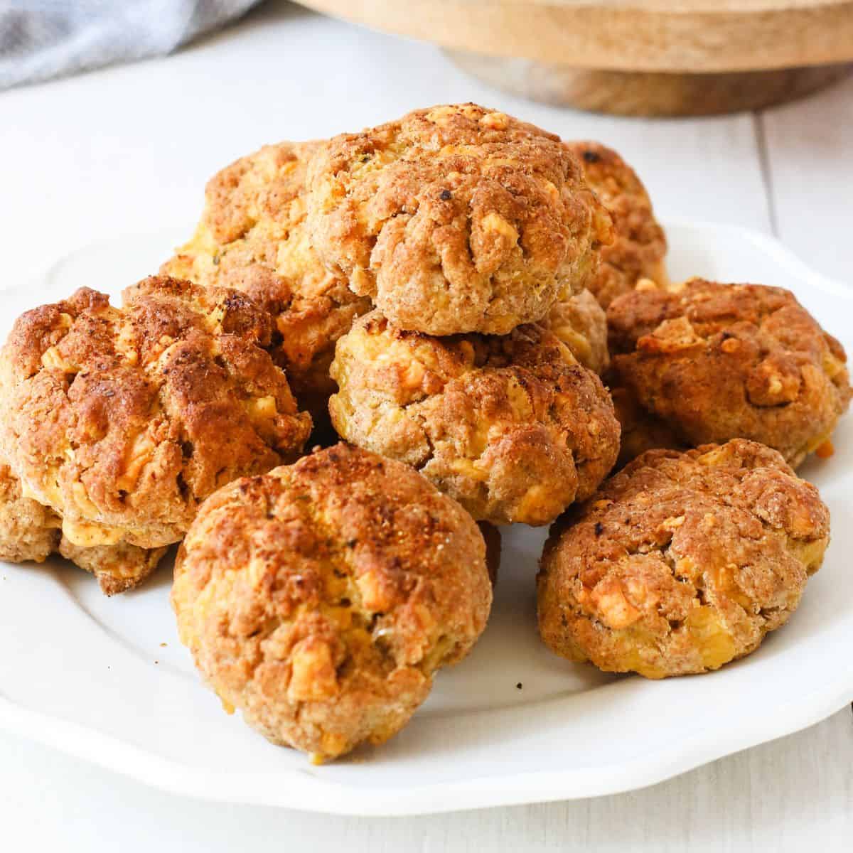 Keto Cheddar Biscuits