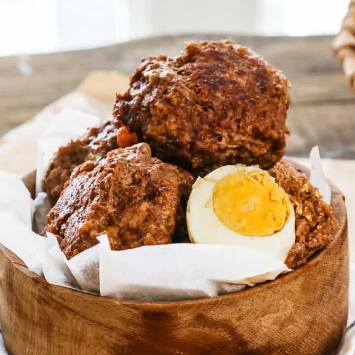 Baked Keto Scotch Eggs (Low Carb Recipe) Keto Diet Yum