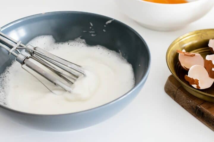 Beating Egg Whites into Stiff Peaks