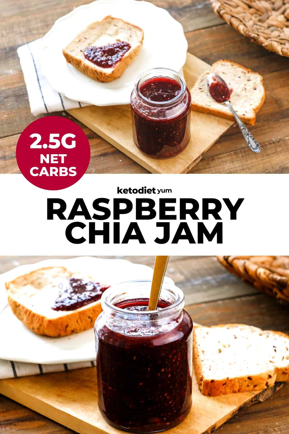 Best Keto Raspberry Chia Seed Jam Recipe