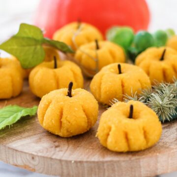 Marzipan Pumpkins Recipe