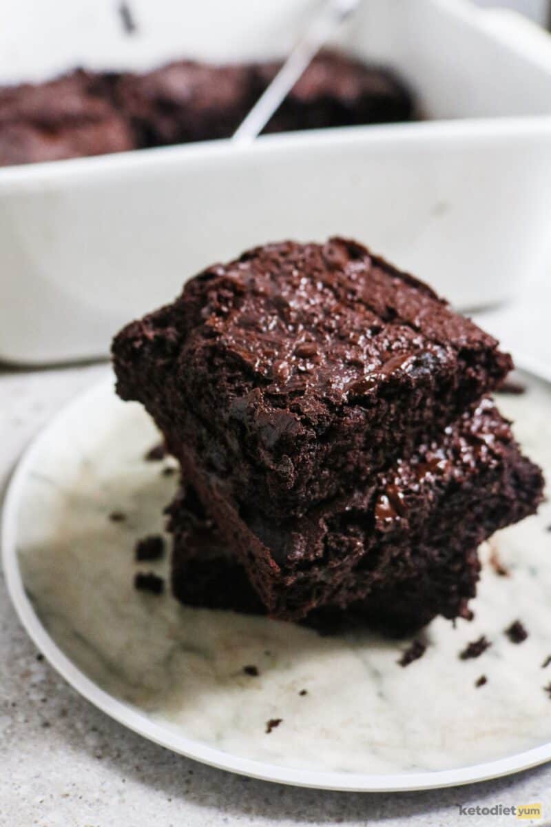 Keto Avocado Brownies Recipe (Sugar Free Brownies)
