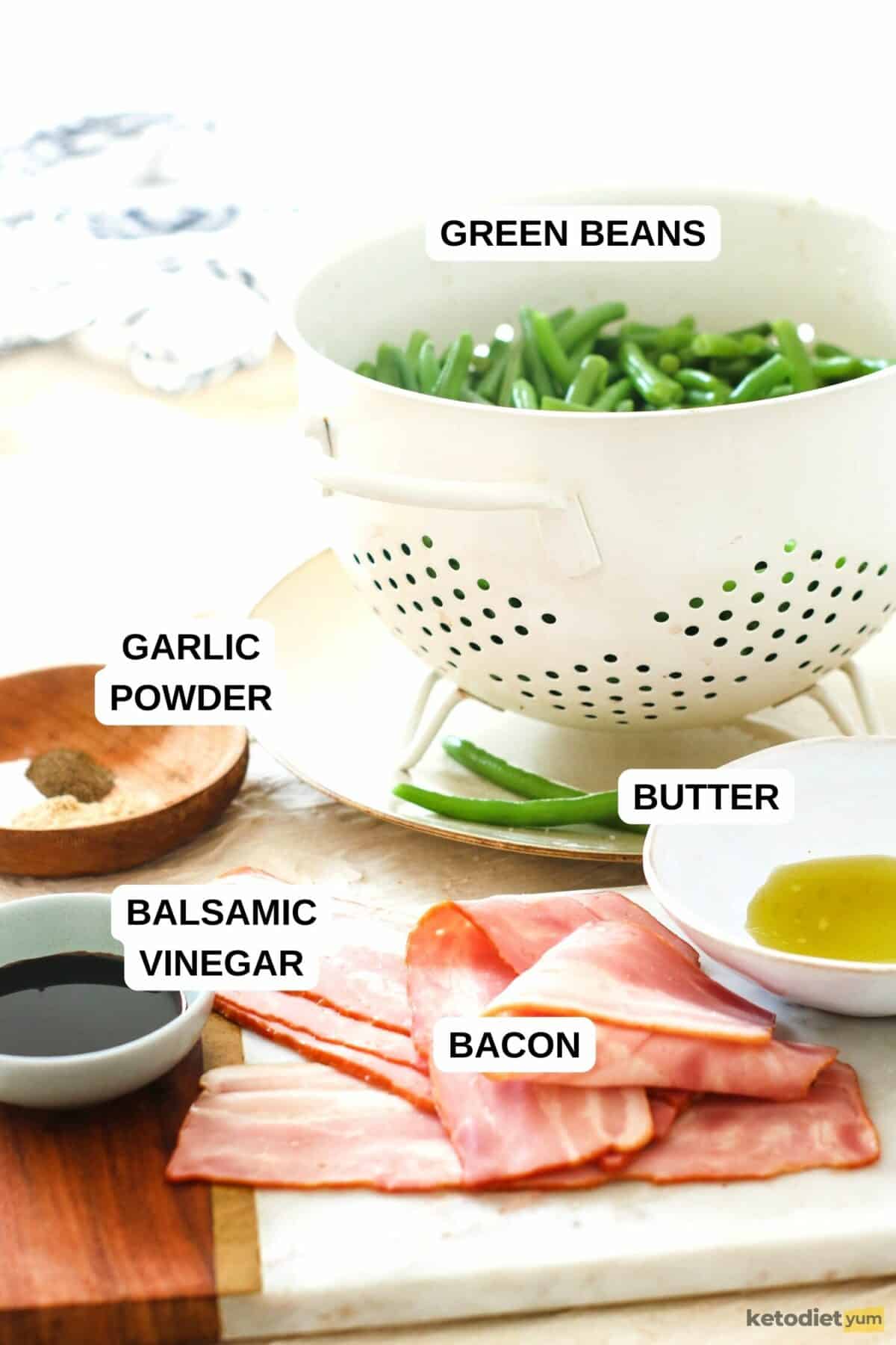 Bacon Wrapped Green Beans Recipe Ingredients