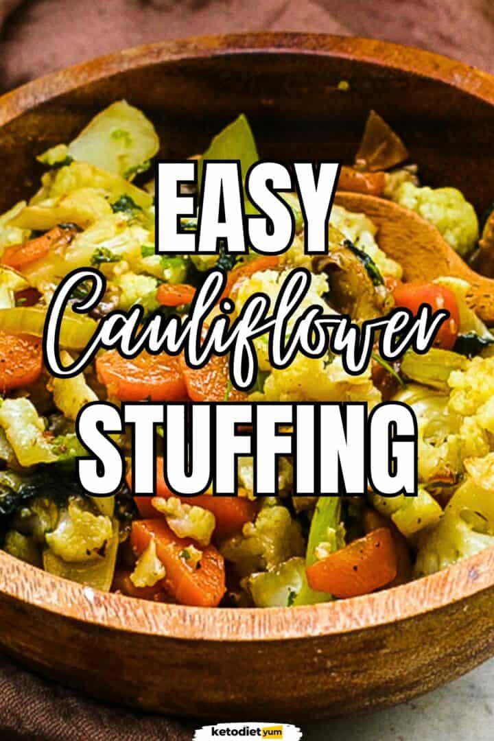 Delicious Cauliflower Keto Stuffing Recipe