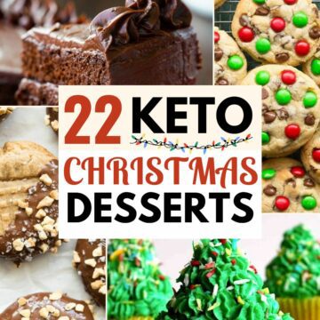 20+ Easy Keto Christmas Desserts