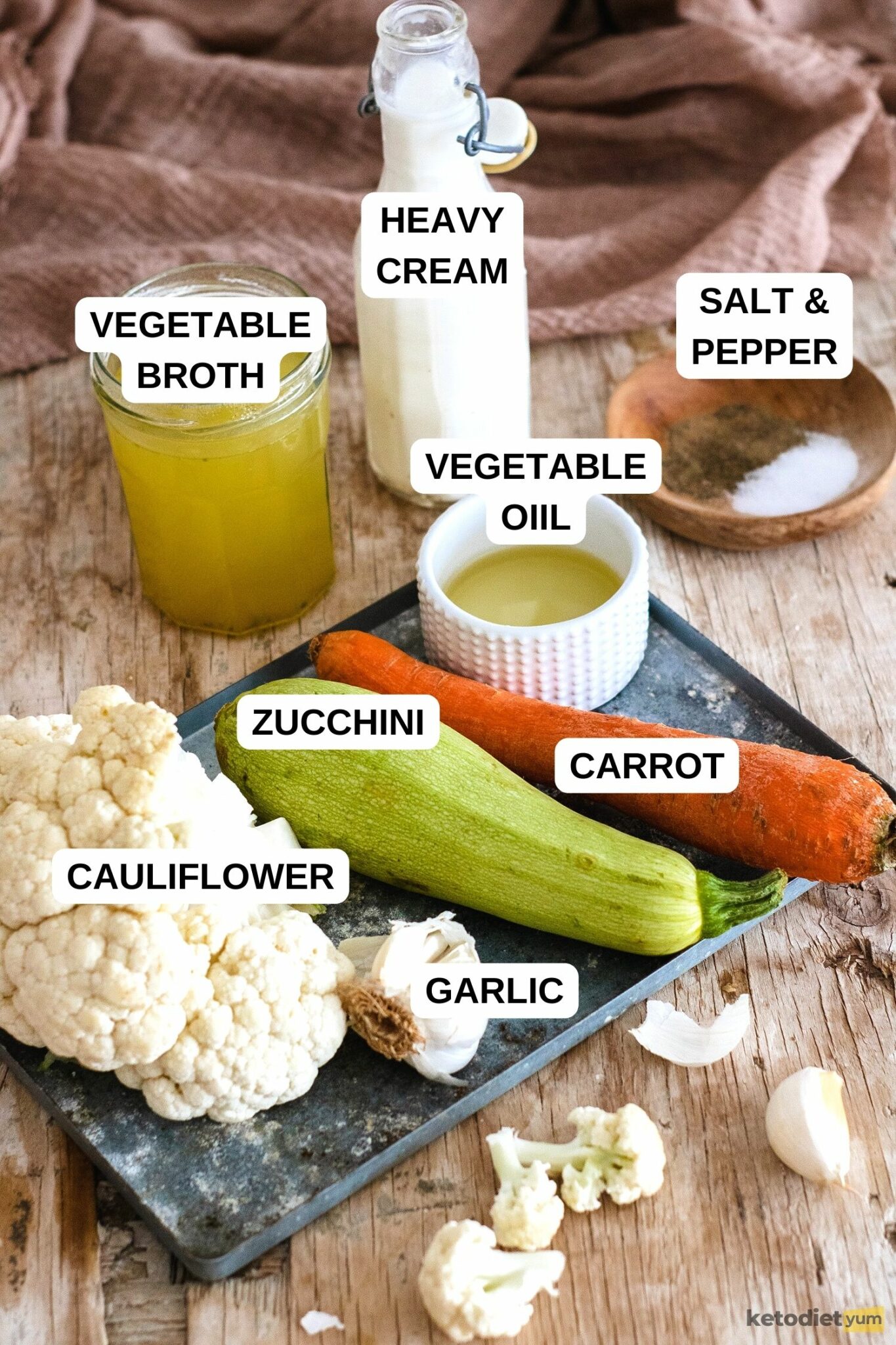 Creamiest Keto Vegetable Soup (Under 30 Mins!) - Keto Yum