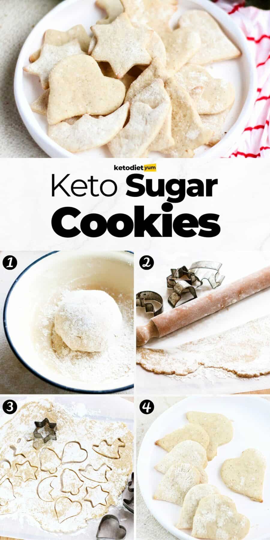 Easy Keto Sugar Free Cookies Just 1g Carbs!