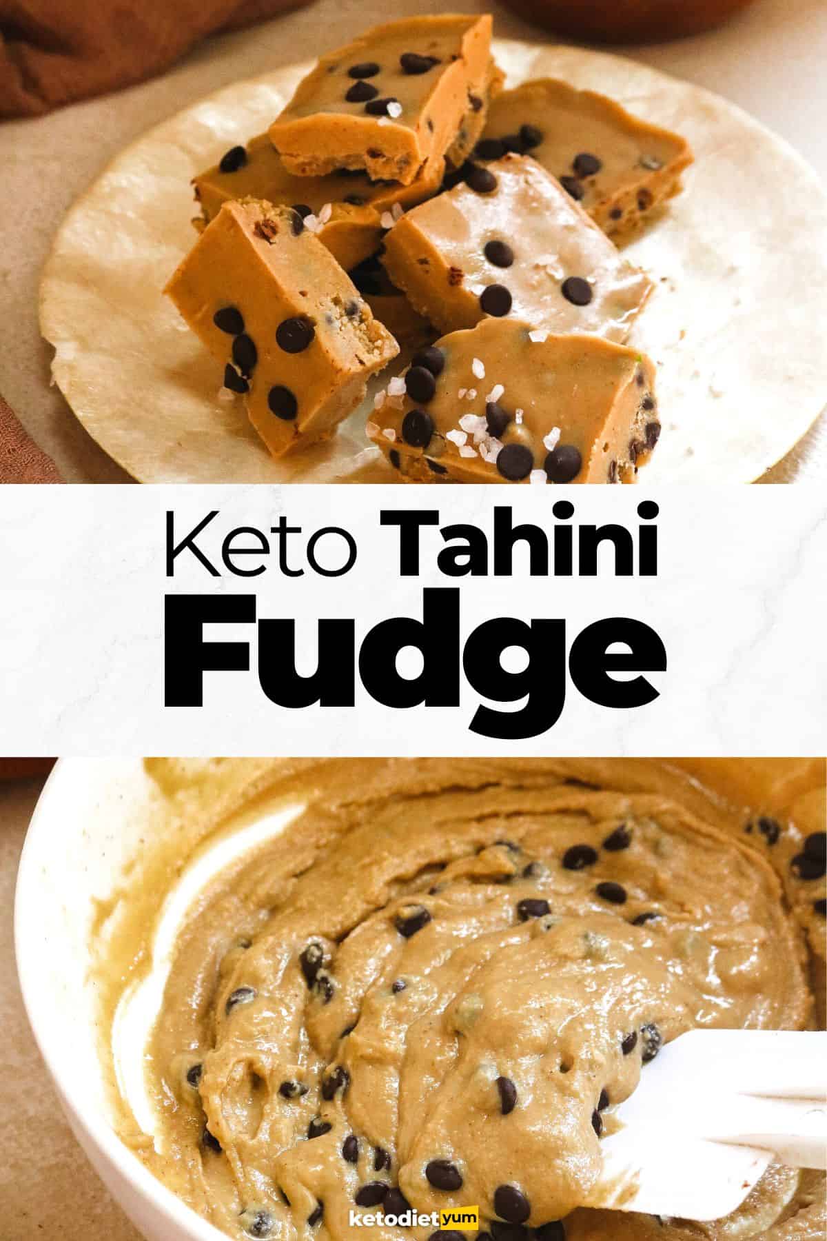 Tahini Fudge Recipe