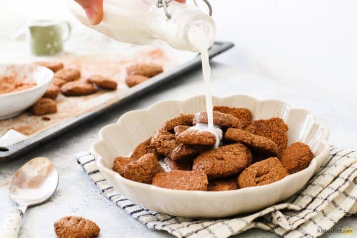 Keto Cinnamon Toast Crunch Cereal