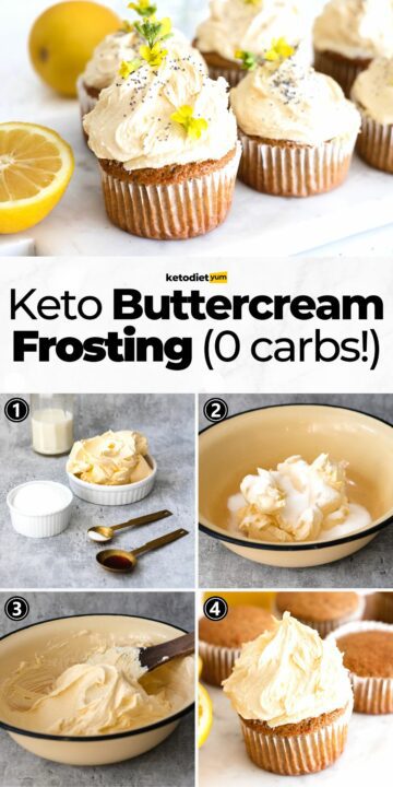 Best Easy Keto Buttercream Frosting Recipe