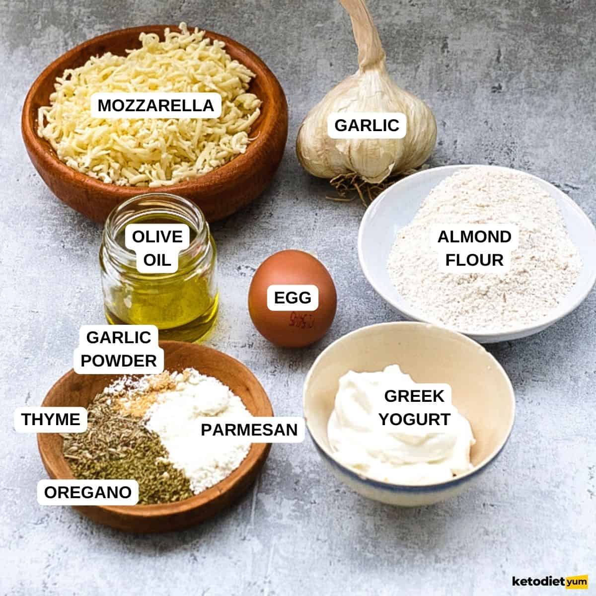 Garlic Crackers Ingredients