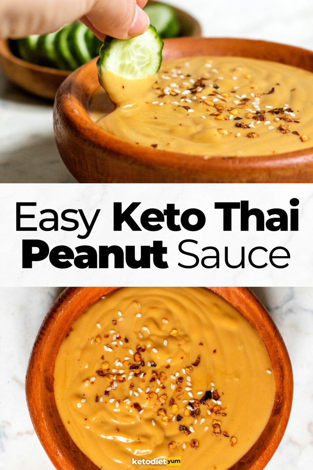 Healthy Keto Peanut Sauce (Best ThaiStyle Sauce) Keto Yum