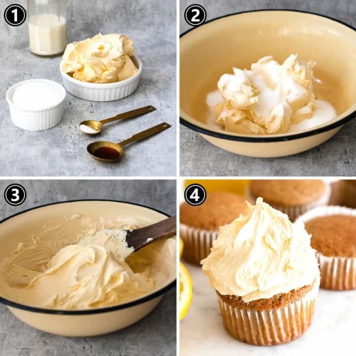Easy Keto Buttercream Frosting (Plain, Chocolate, Or Lemon)