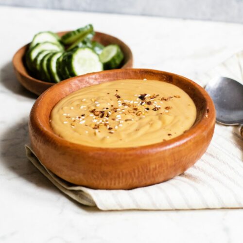Healthy Keto Peanut Sauce (Best ThaiStyle Sauce) Keto Yum