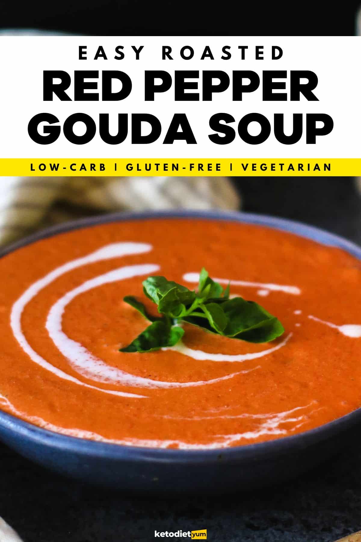 Roasted Red Pepper Gouda Soup Recipe