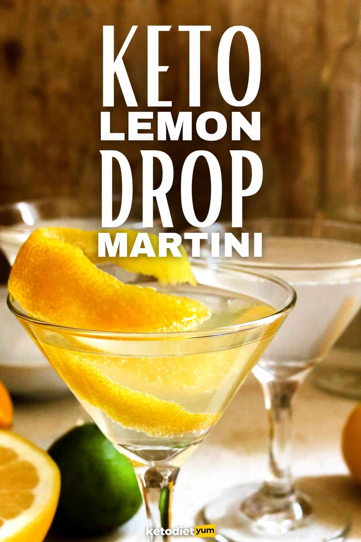 The Best Keto Lemon Drop Martini Recipe