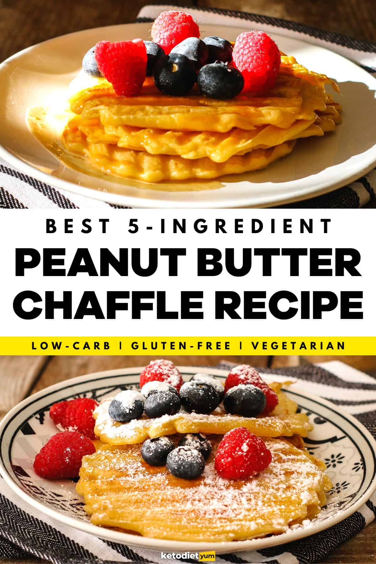 The Best Keto Peanut Butter Chaffle Recipe
