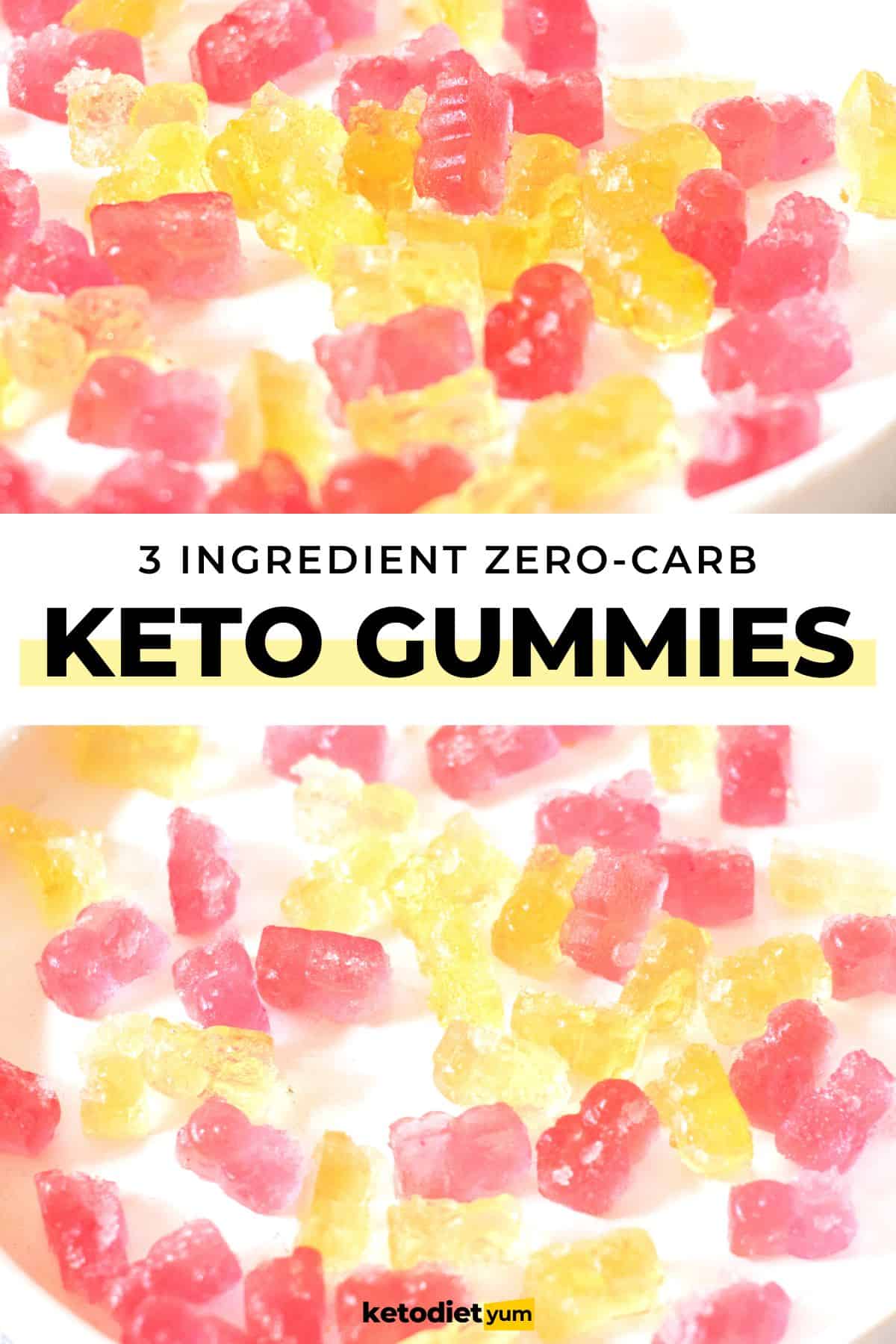 Electrolyte Gummies (ZeroCarb Keto Gummies) Keto Diet Yum