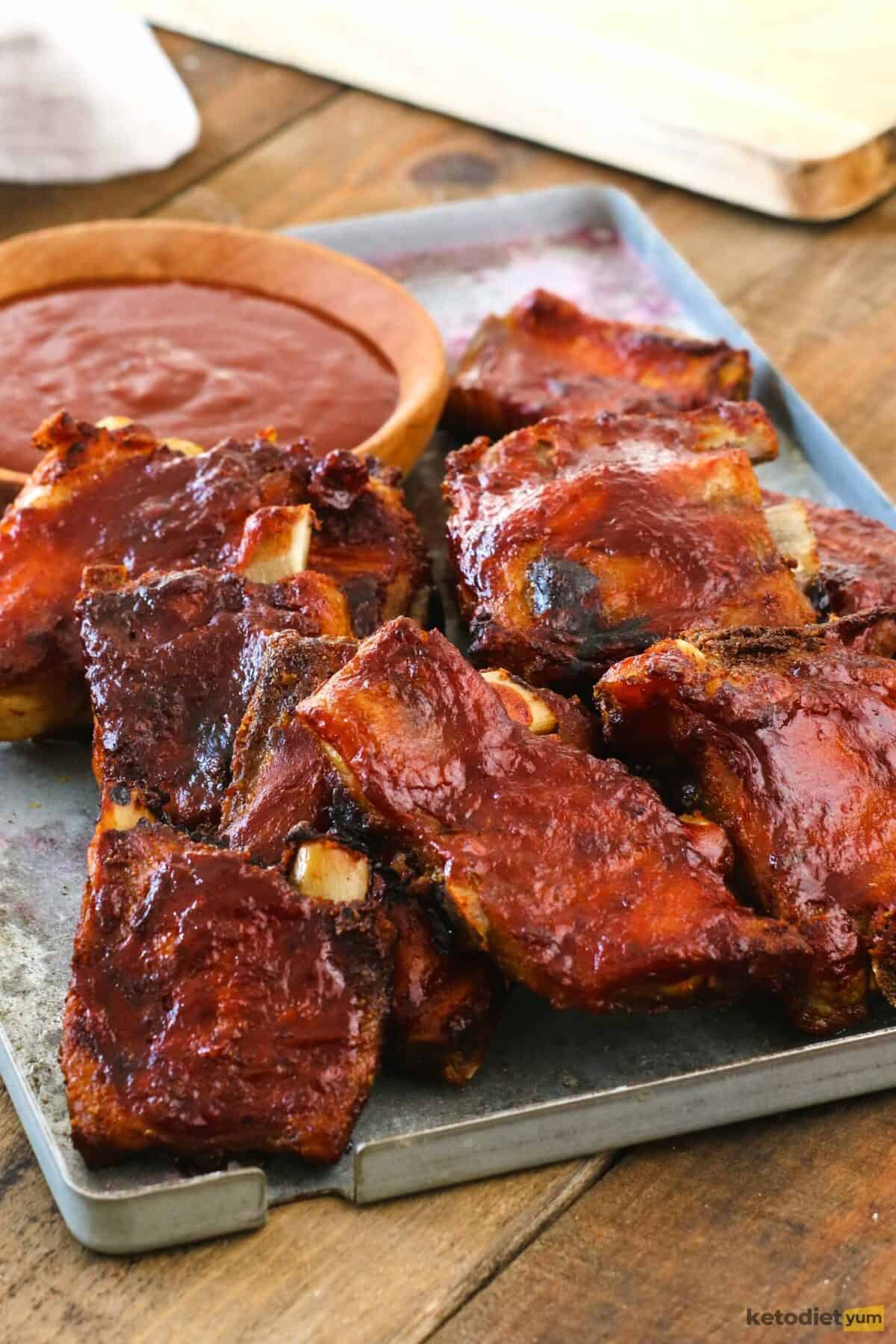 Best BBQ Keto Ribs Recipe Keto Ribs