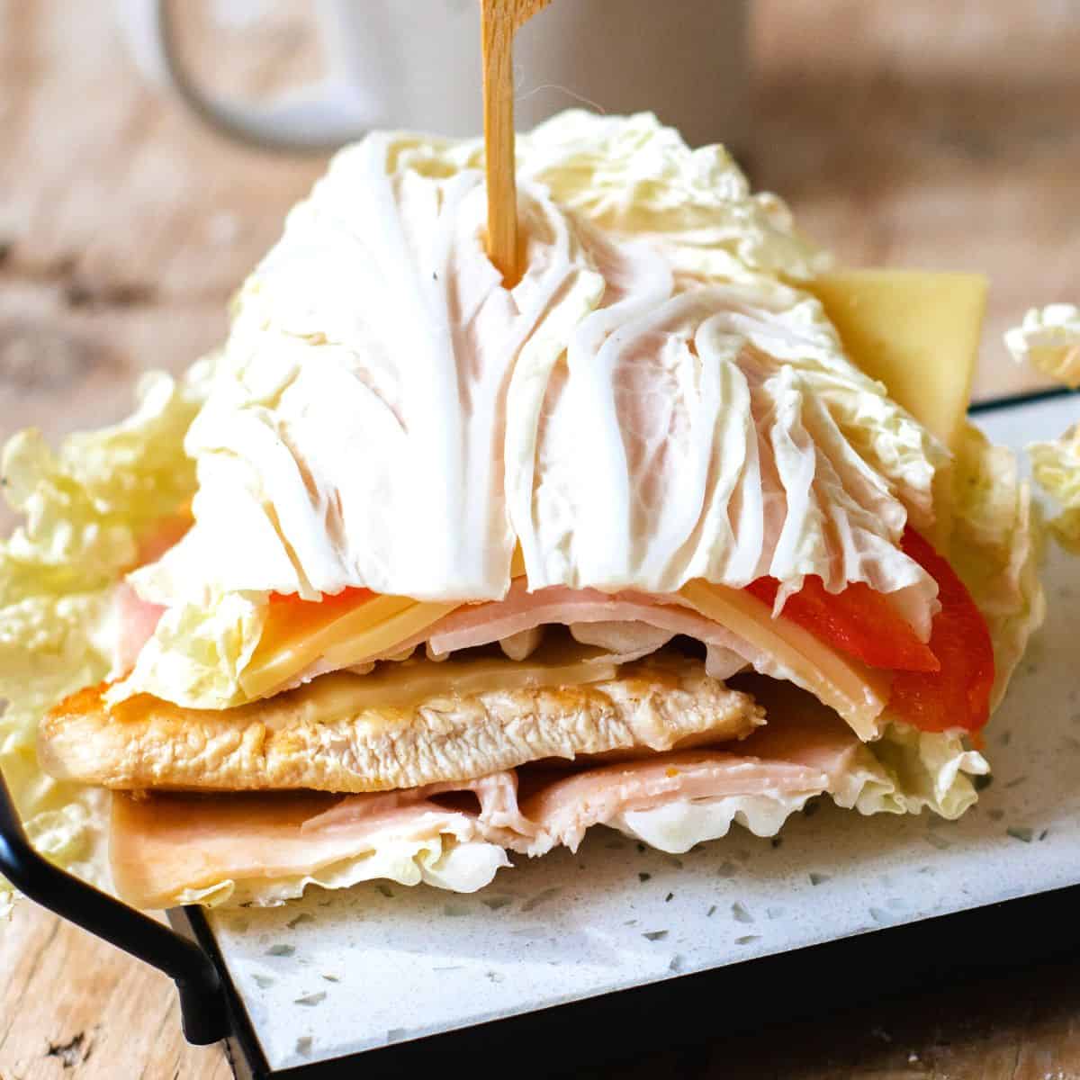 Keto Club Sandwich Recipe