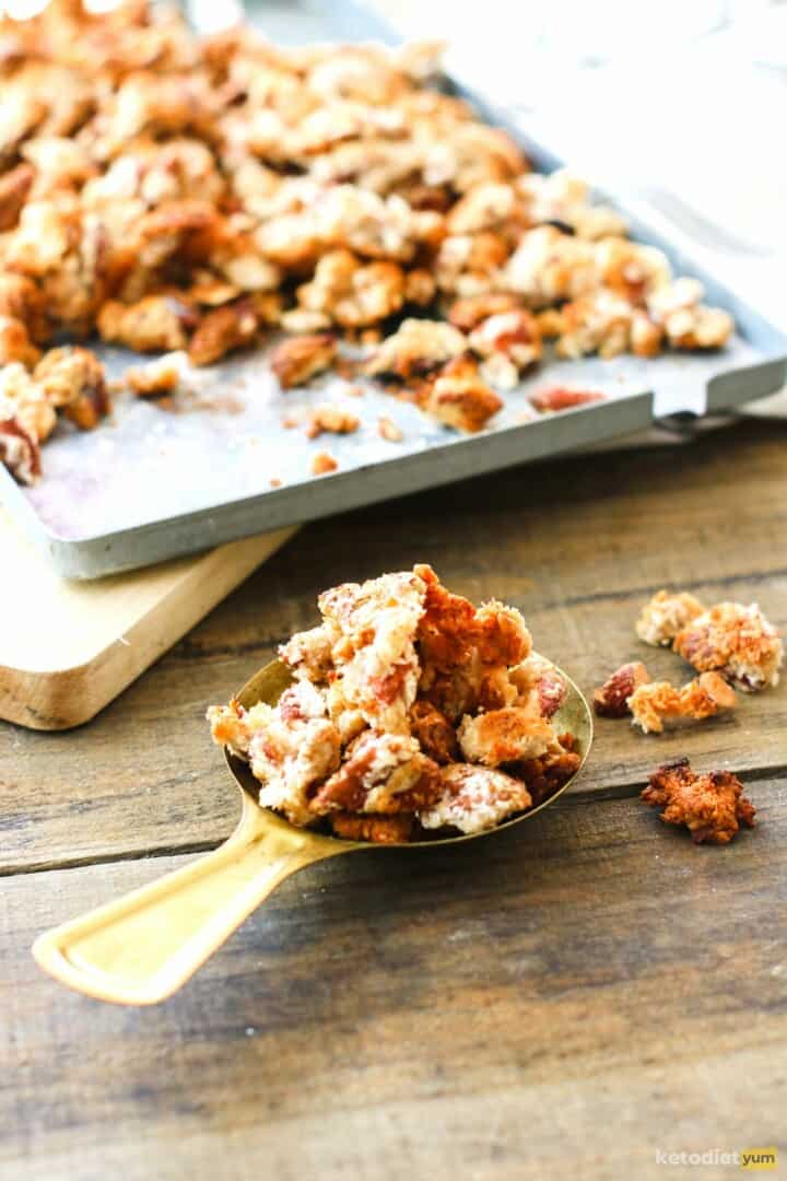Keto Coconut Clusters With Almonds & Pecans Keto Diet Yum