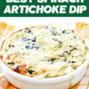 Best Keto Spinach Artichoke Dip