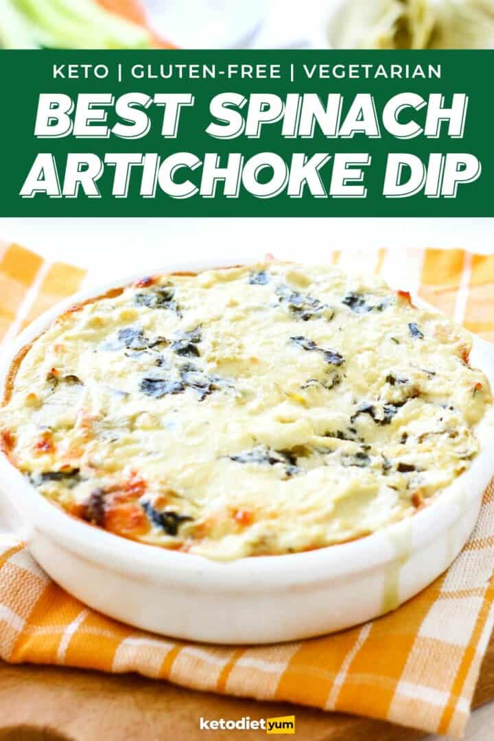 Best Keto Spinach Artichoke Dip