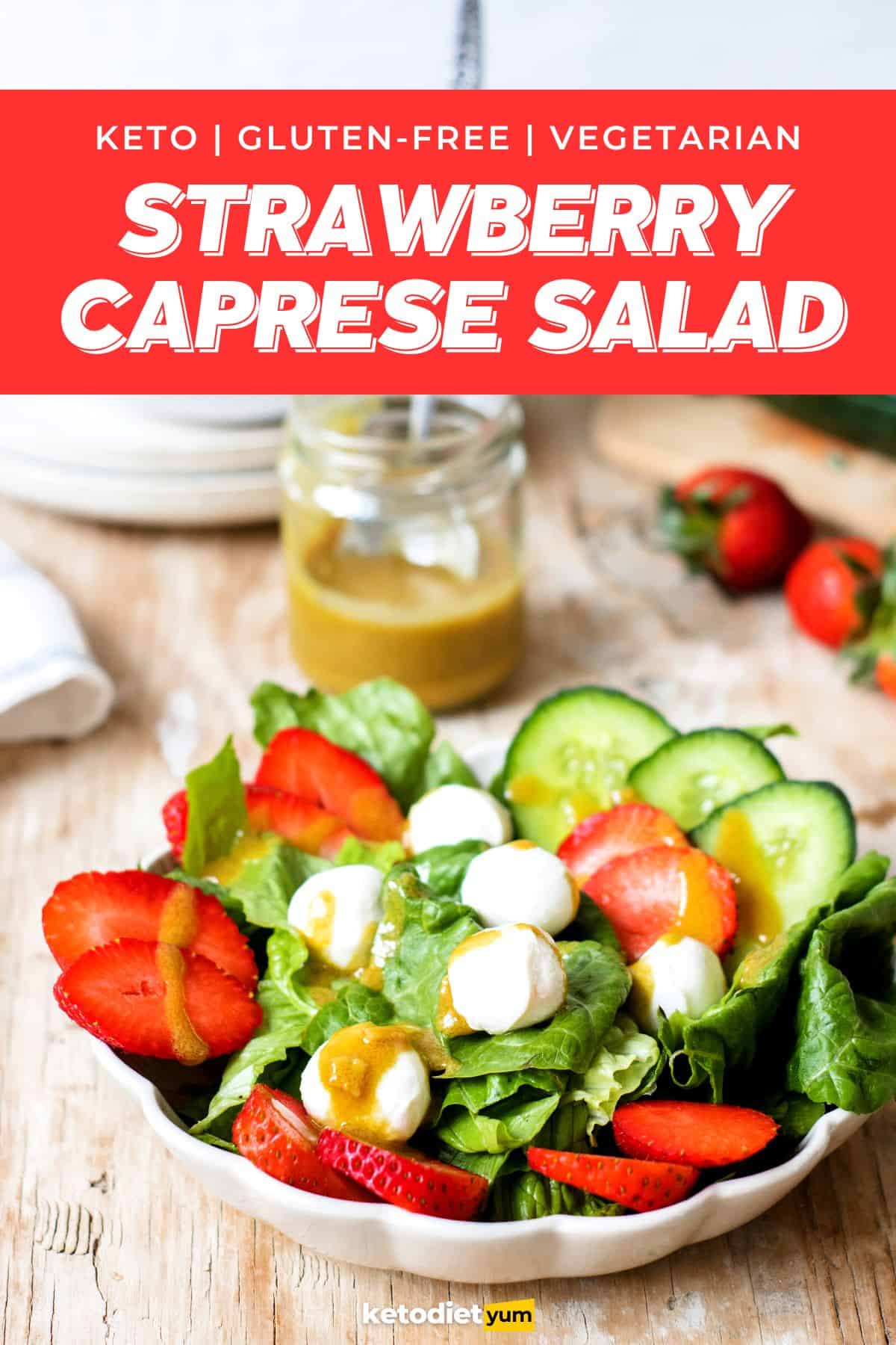 Best Strawberry Caprese Salad Recipe
