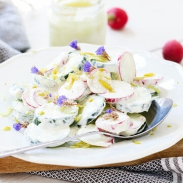 Cucumber Radish Salad Recipe