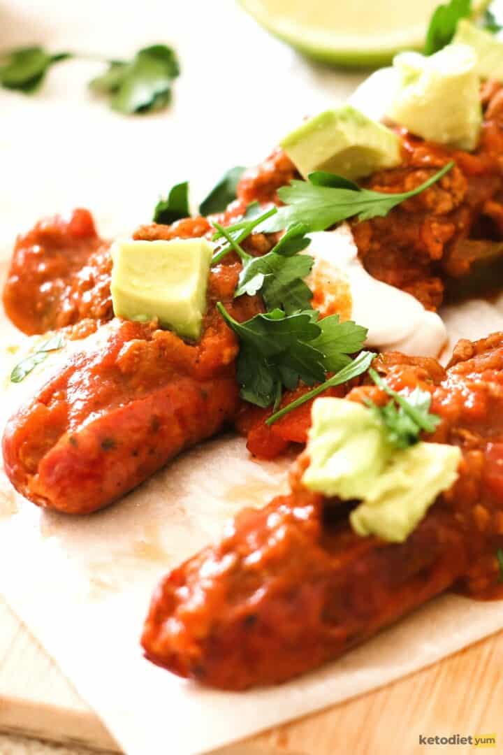 Easy Keto Chili Dogs (GlutenFree, LowCarb) Keto Diet Yum