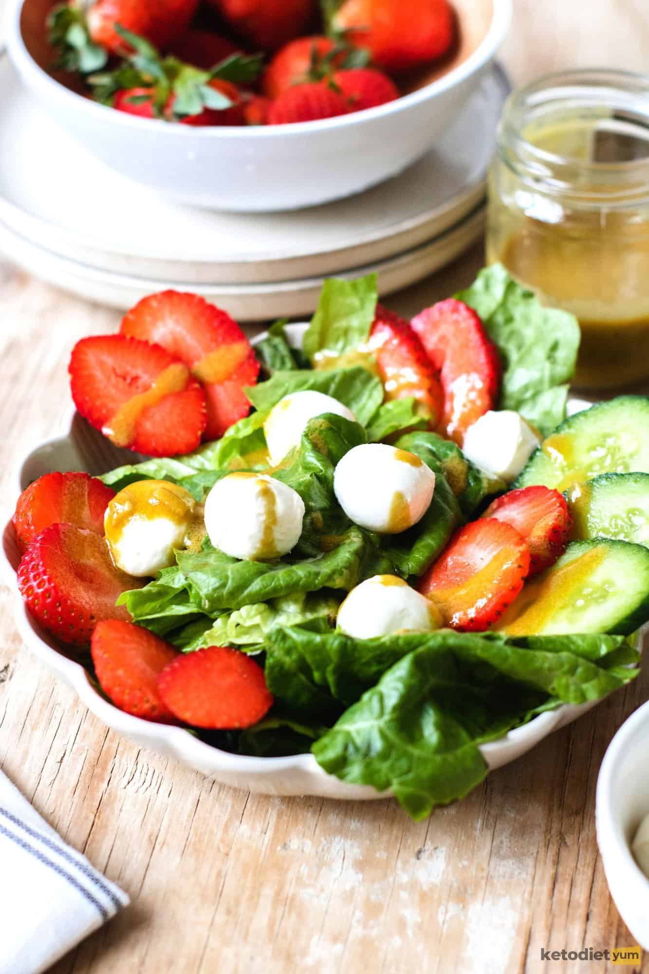 Strawberry Caprese Salad